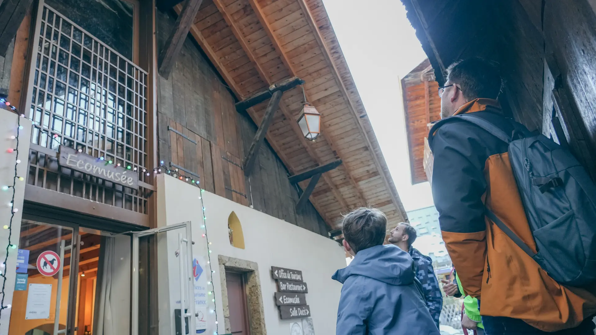 Entrée de l'écomusée