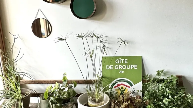 L'entrée du gîte
