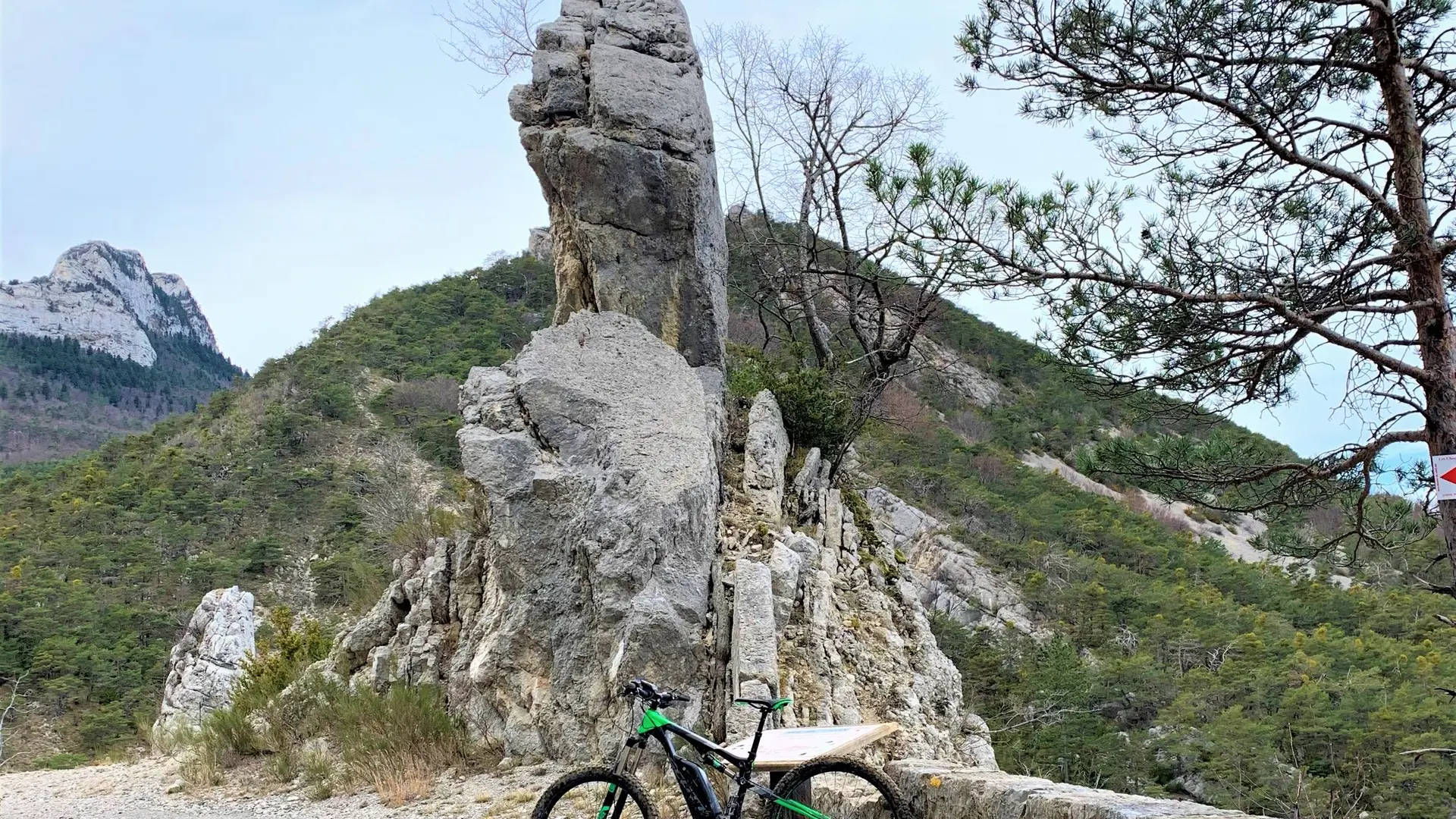 Panorama et formation rocheuse
