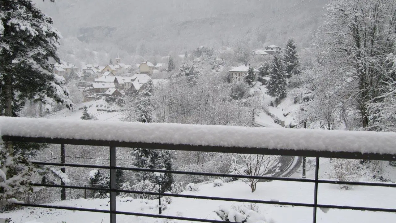 Le Clos des Barricades sous la neige