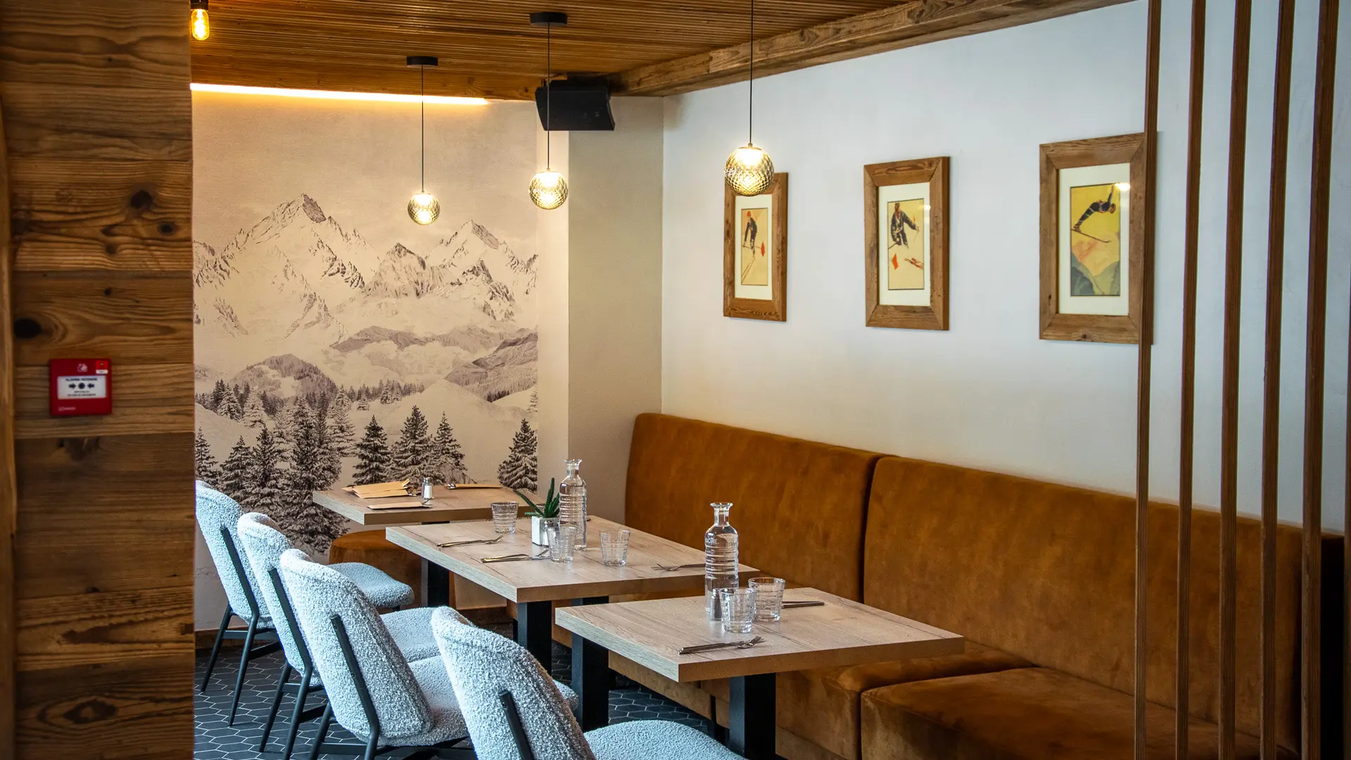 Restaurant Biche aux Contamines Montjoie
