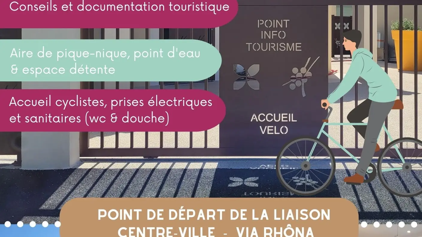 Point info tourisme et espace vélo - Piolenc