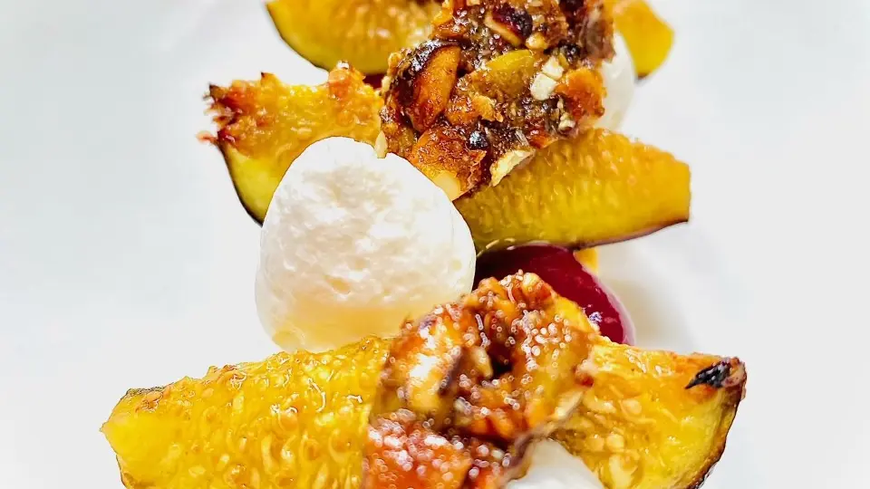 Présentation de dessert