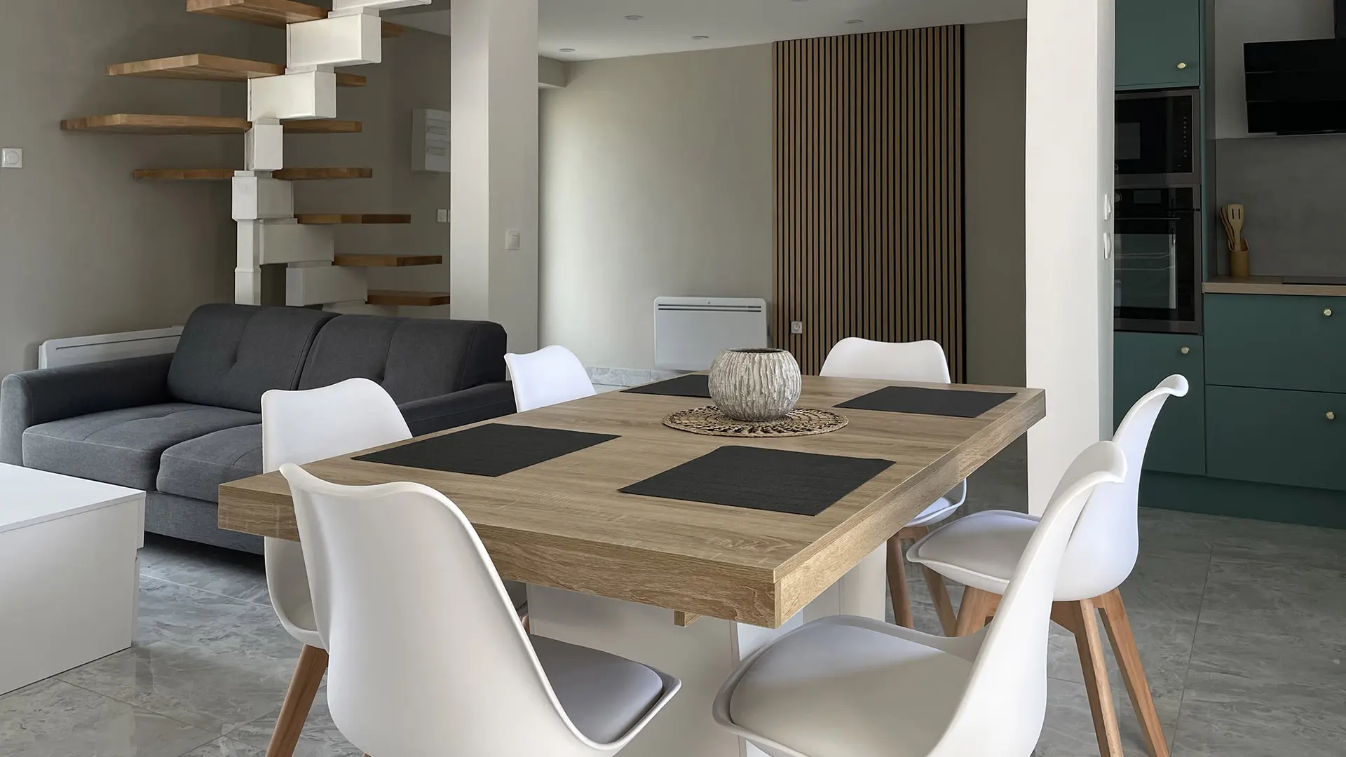 Salle séjour appartement 3