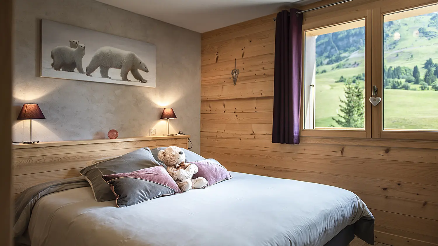 Chambre/Bedroom - Coeur de Samance n° 2 - Le Grand-Bornand