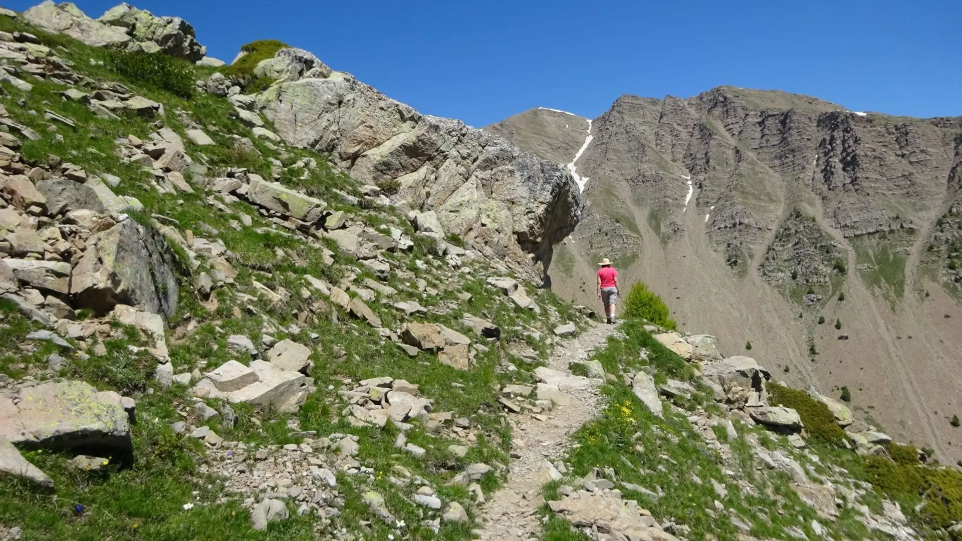 La montée vers le Mont Guillaume