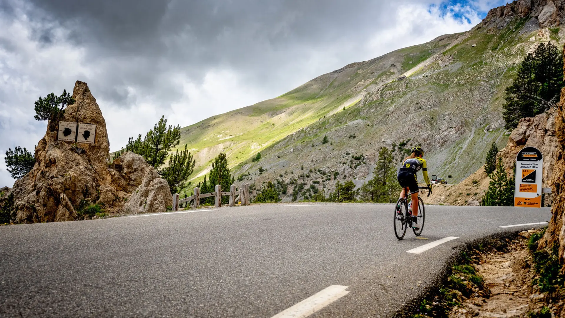 Montée du col d'Izoard depuis le Queyras