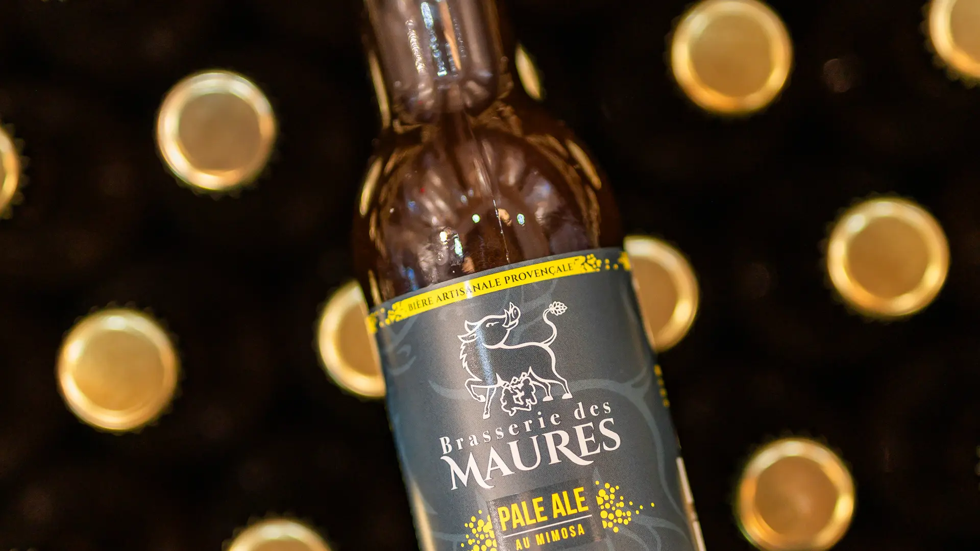 Bière au mimosa