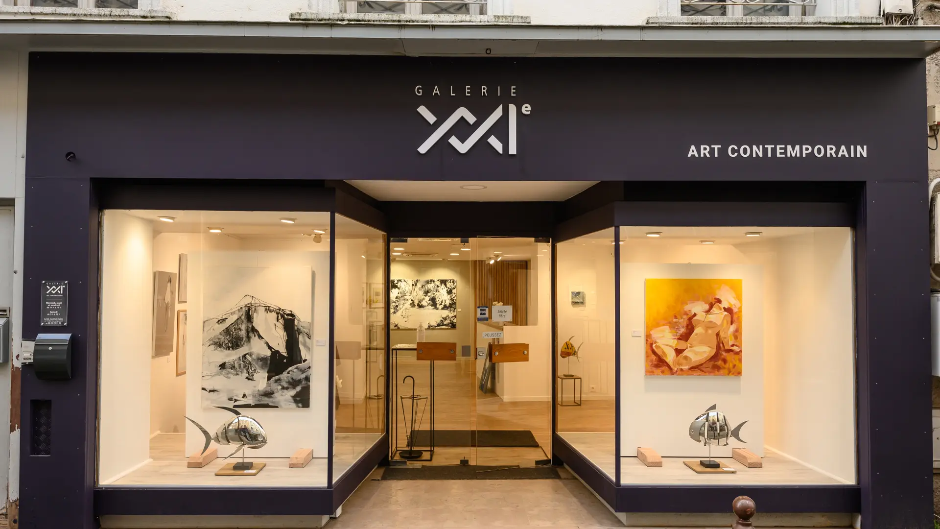 Galerie XXIe à Montbrison