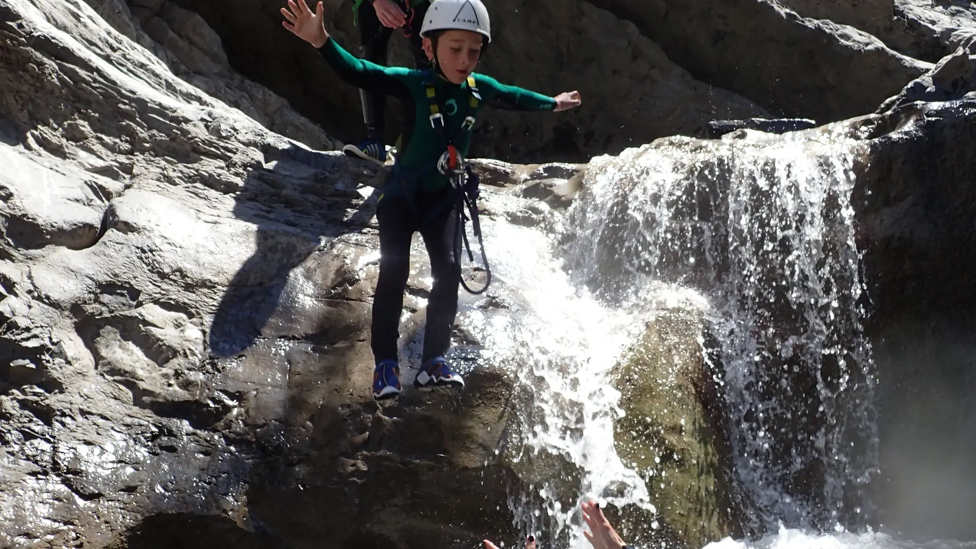 saut enfant canyoning etoile rando