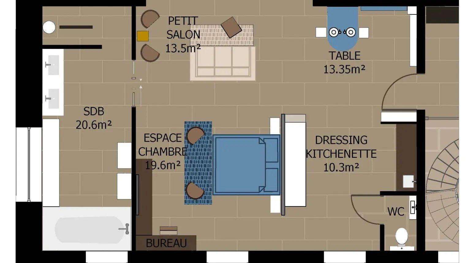 Plan suite Eucalyptus