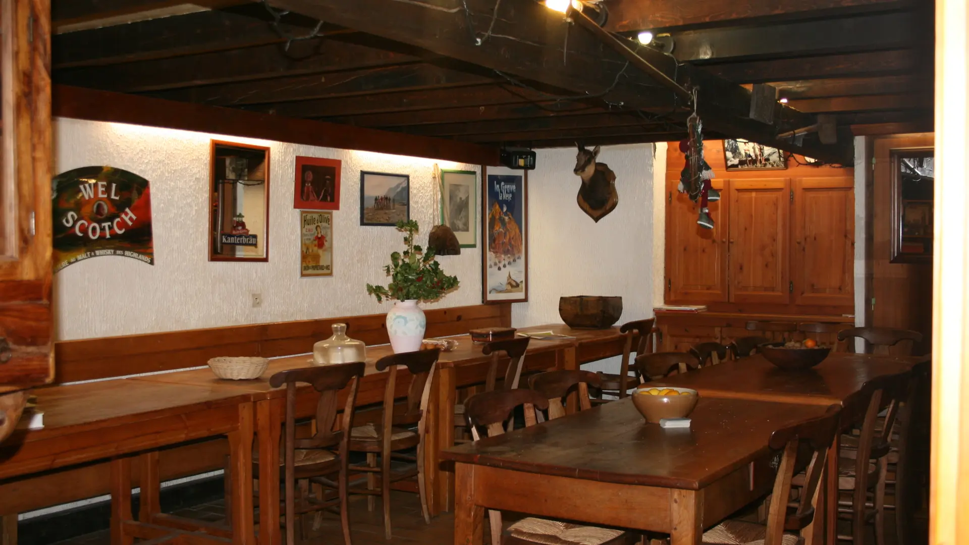 La salle de restaurant