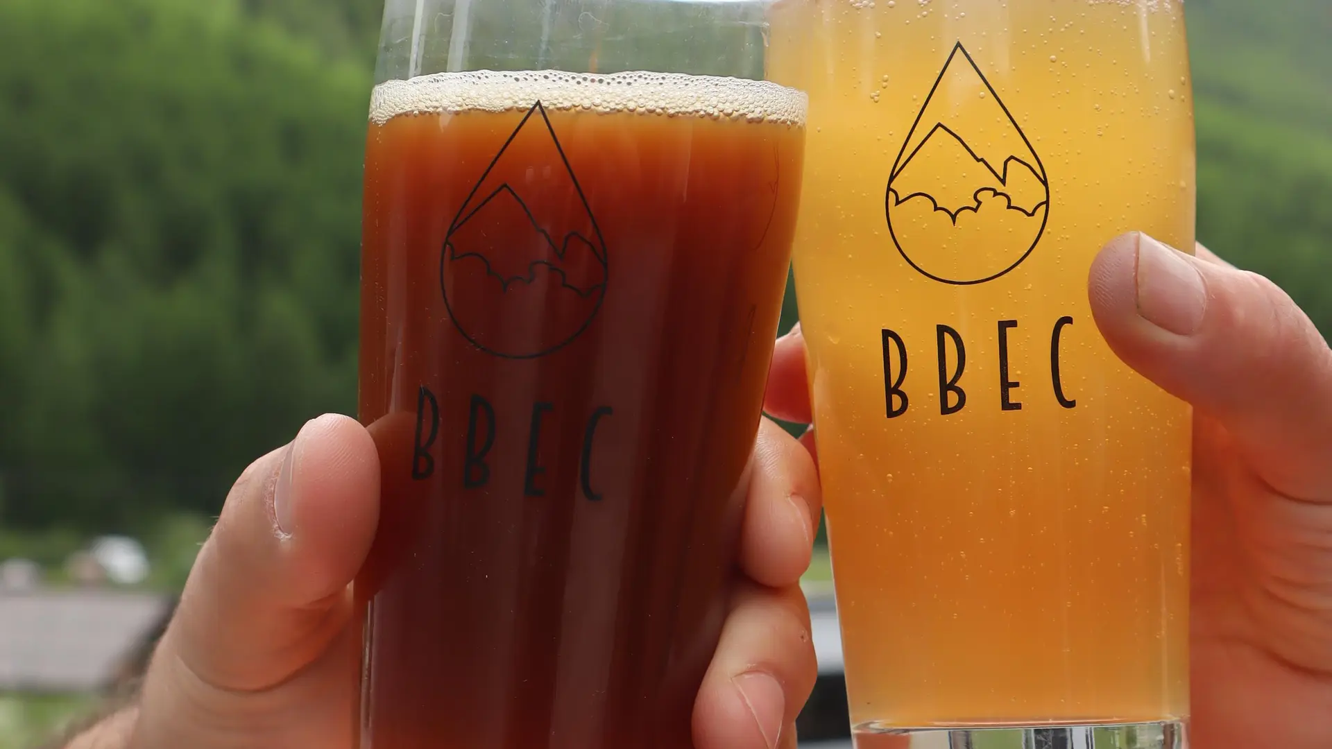 Déclinaison de couleurs et de bières - Brasserie en Clarée