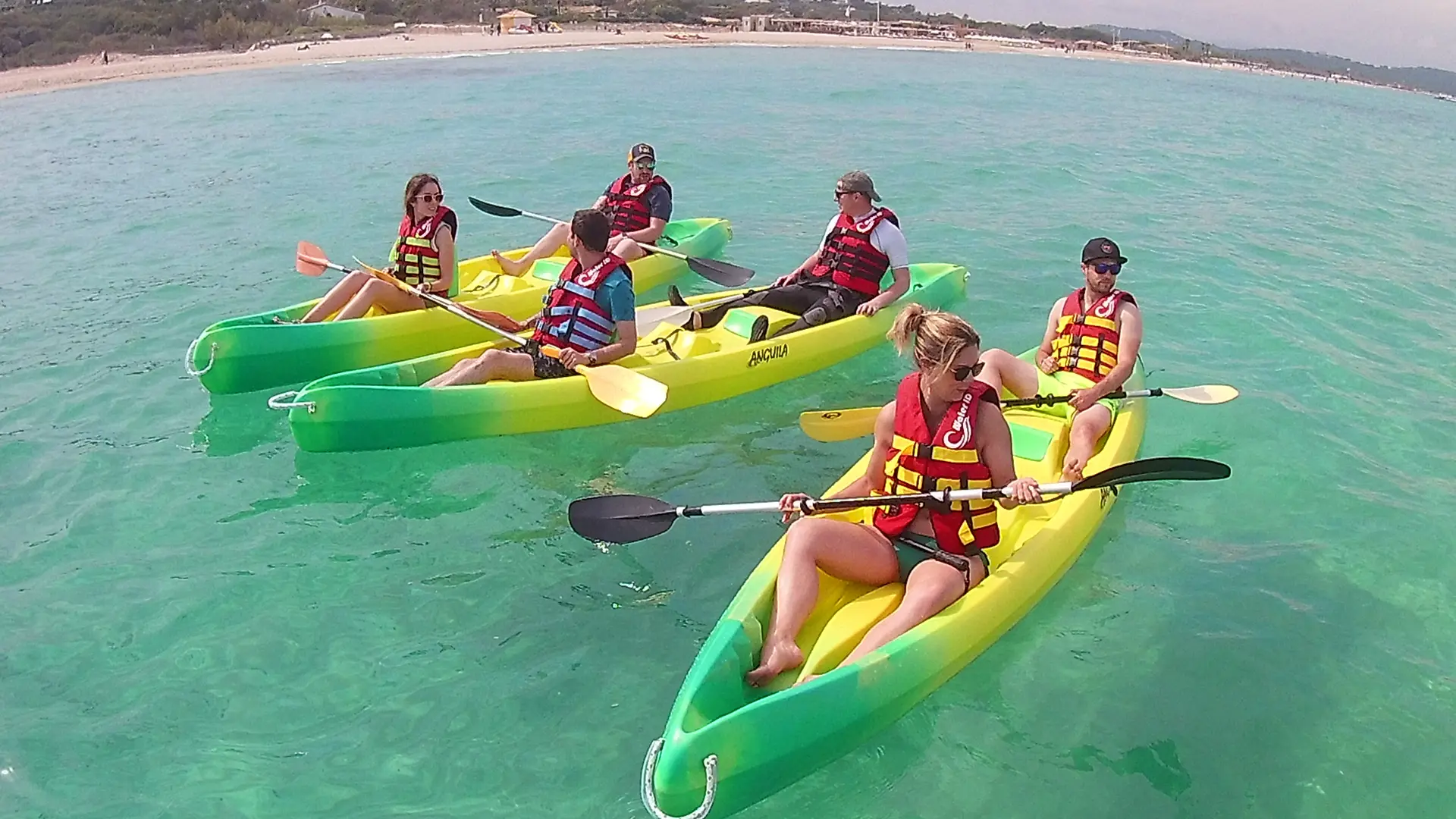 Location de canoë kayak - Plage de la Gaillarde