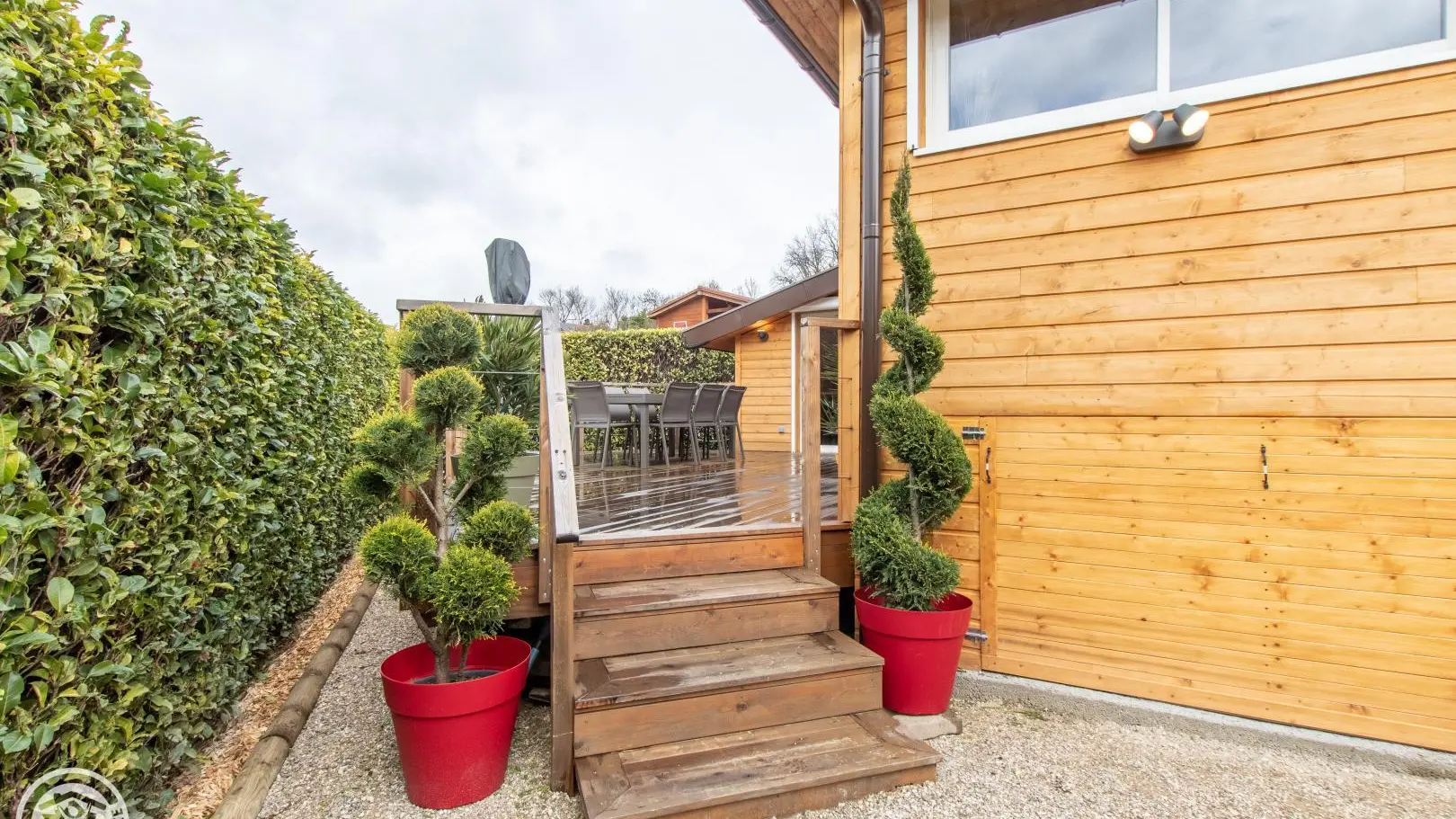 Espaces extérieurs aménagés