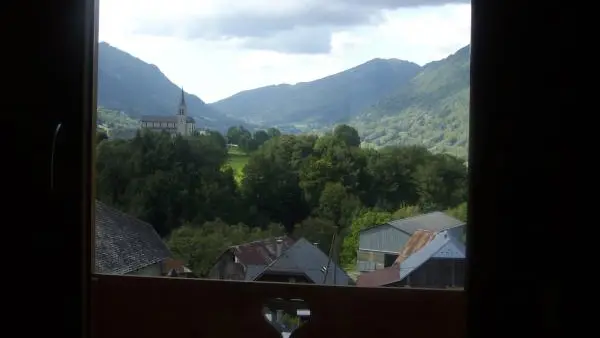 Vue de la chambre.
