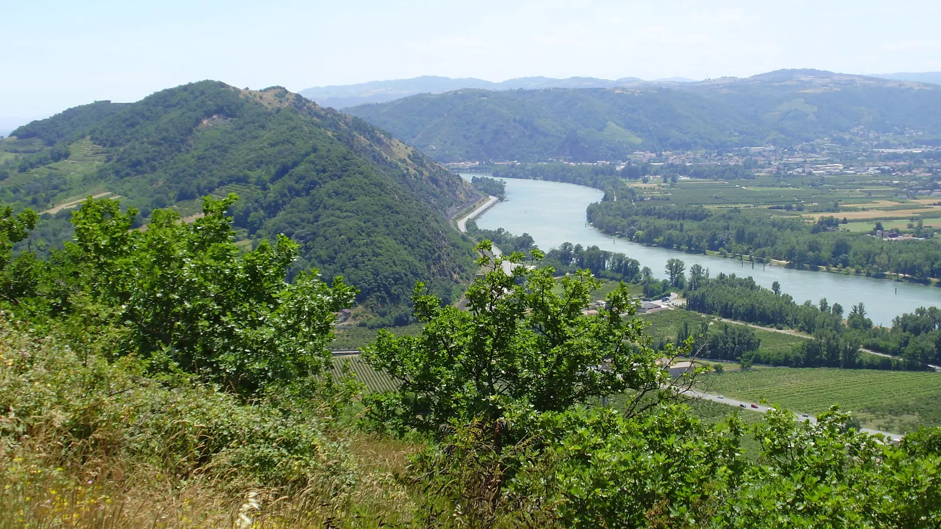 Vue du Belvédère des Méjeans