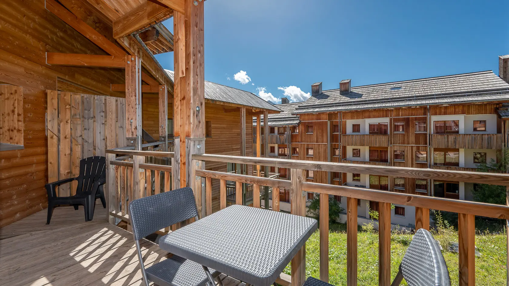 vue du balcon