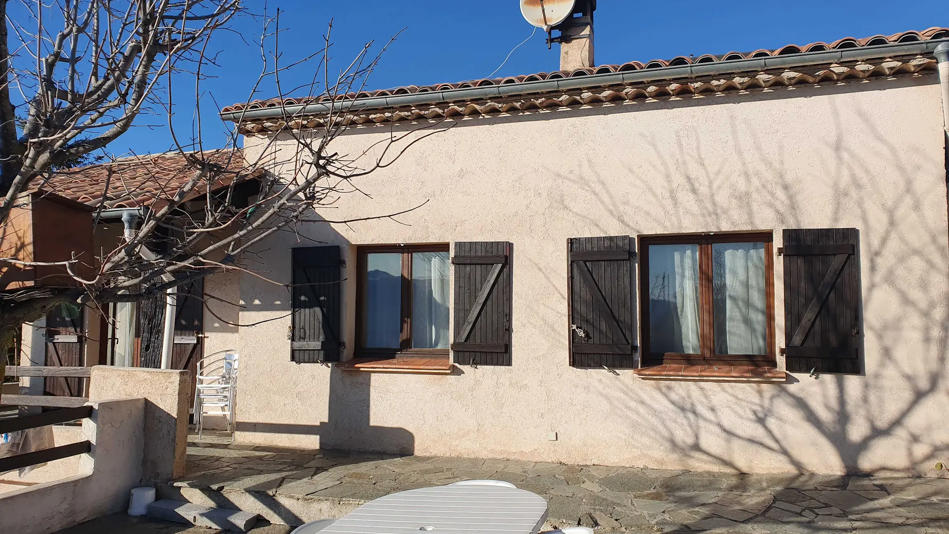 La Bastide du Rousset-Terrasse-Ascros-Gîtes de France des Alpes-Maritimes