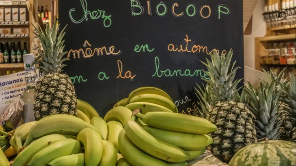 Bananes et ananas