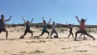 Yoga à la plage