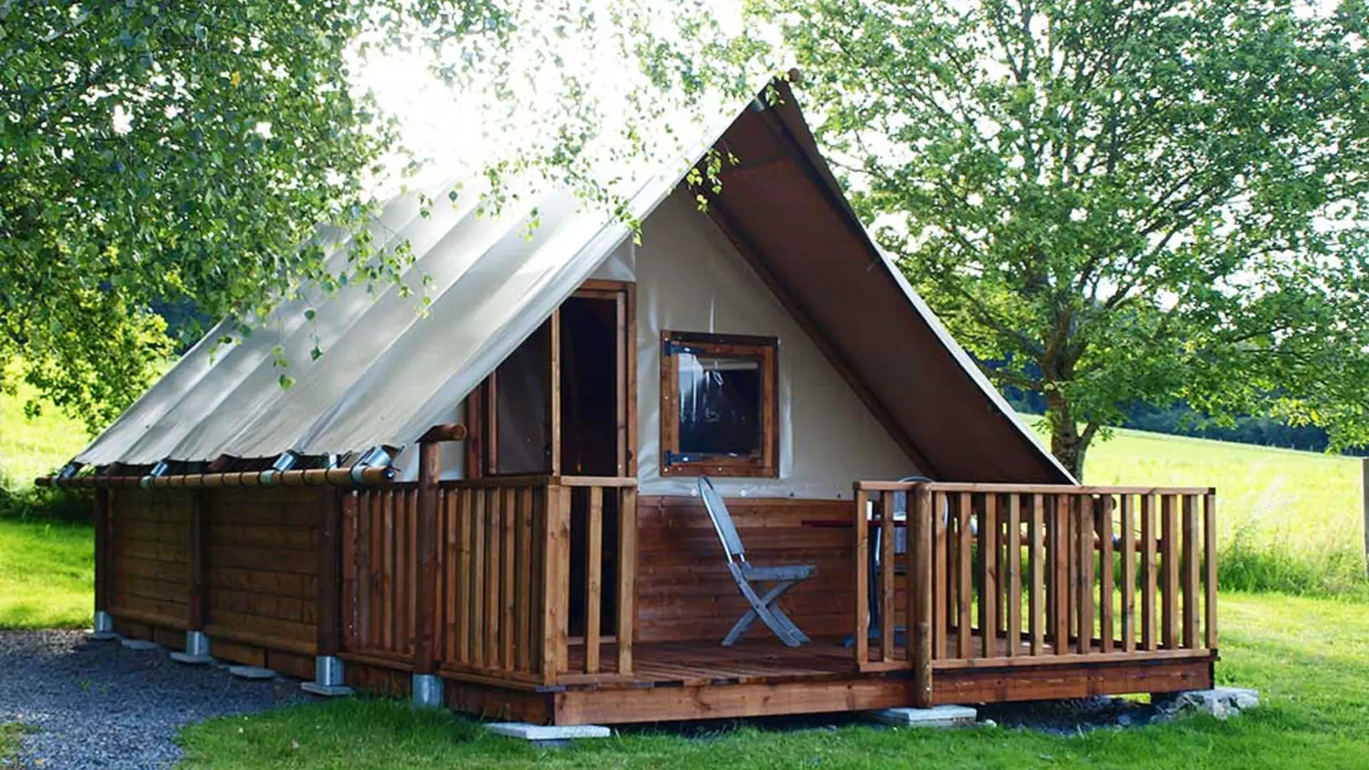 Caba'tentes Evasion 4 personnes avec 2 chambres