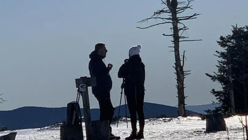 Au sommet du Montoncel 1287 m 3 hres  en randonnée
