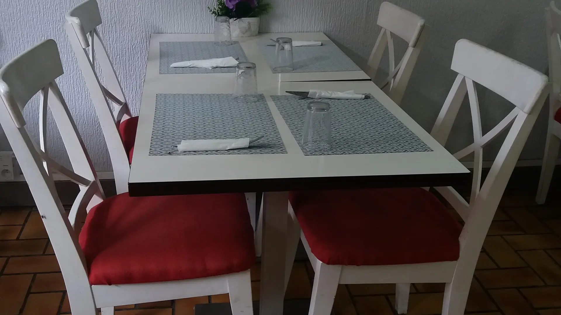 Intérieur du restaurant