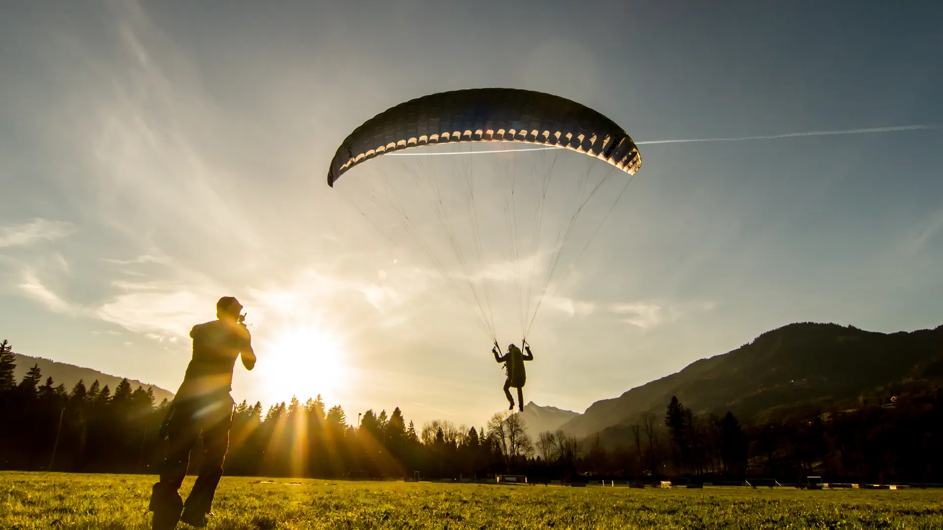 Stage de parapente en été