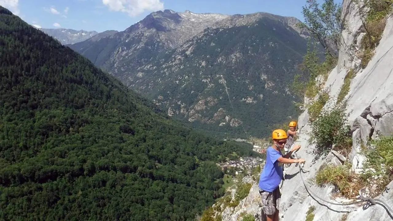 Via Ferrata du Vicdessos face sud