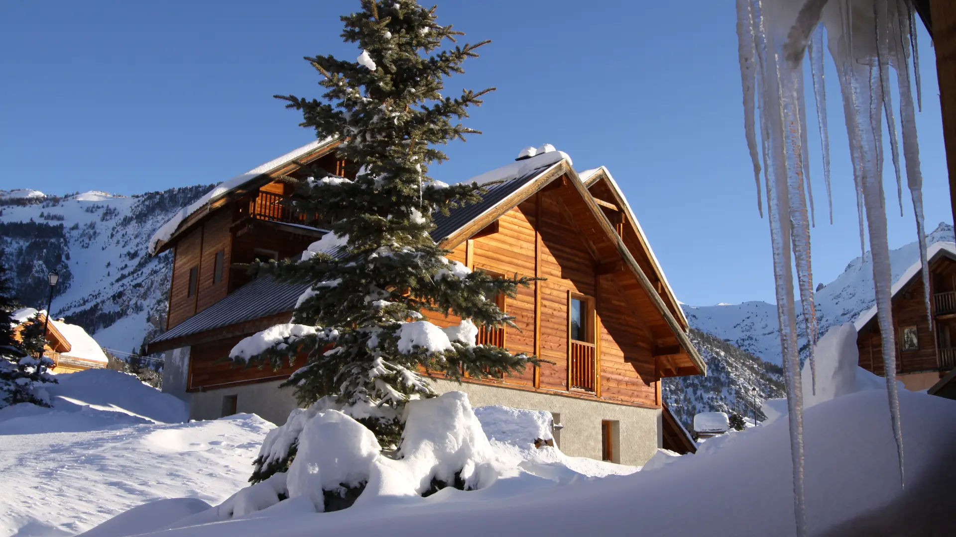 Situé au coeur du hameau, ce chalet est accessible aux personnes à motricité limité