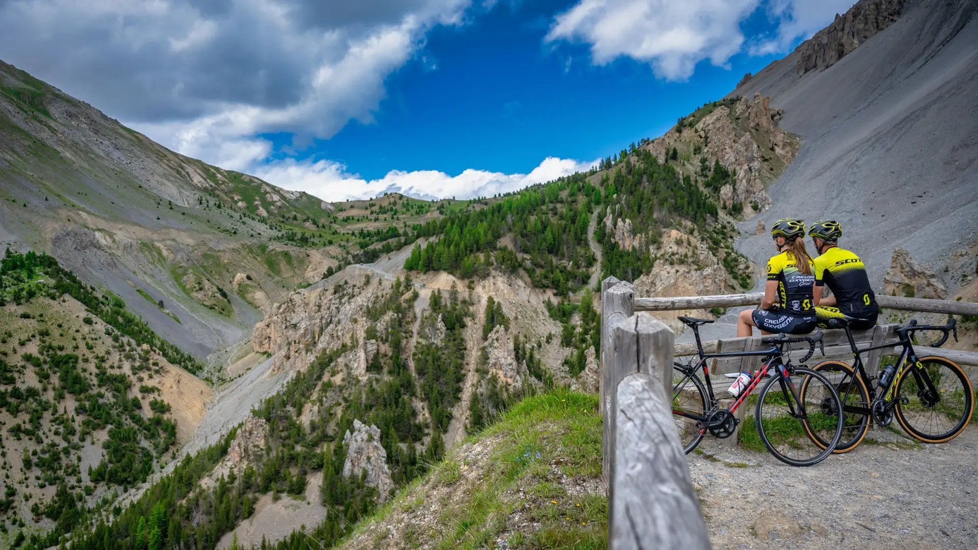 Montée du col d'Izoard depuis le Queyras