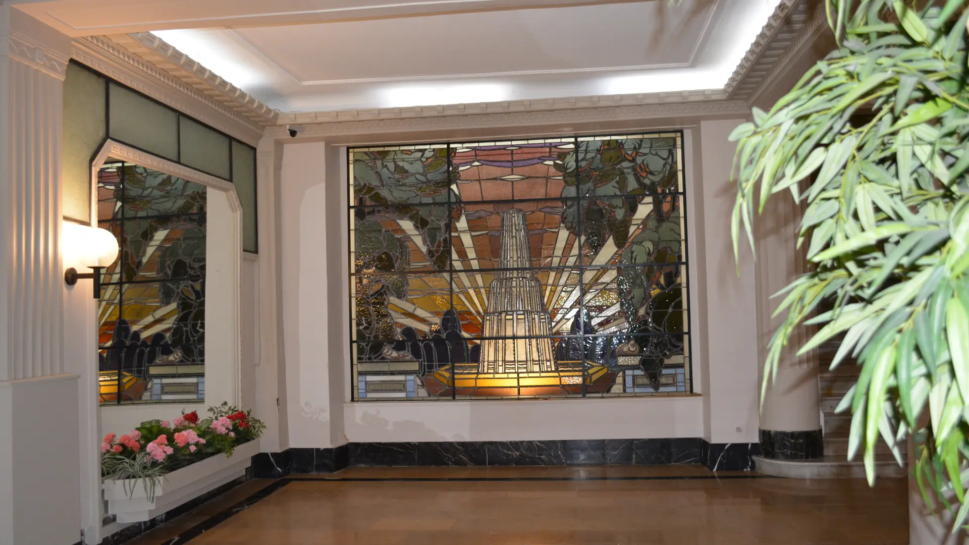 Hall d'entrée de la résidence