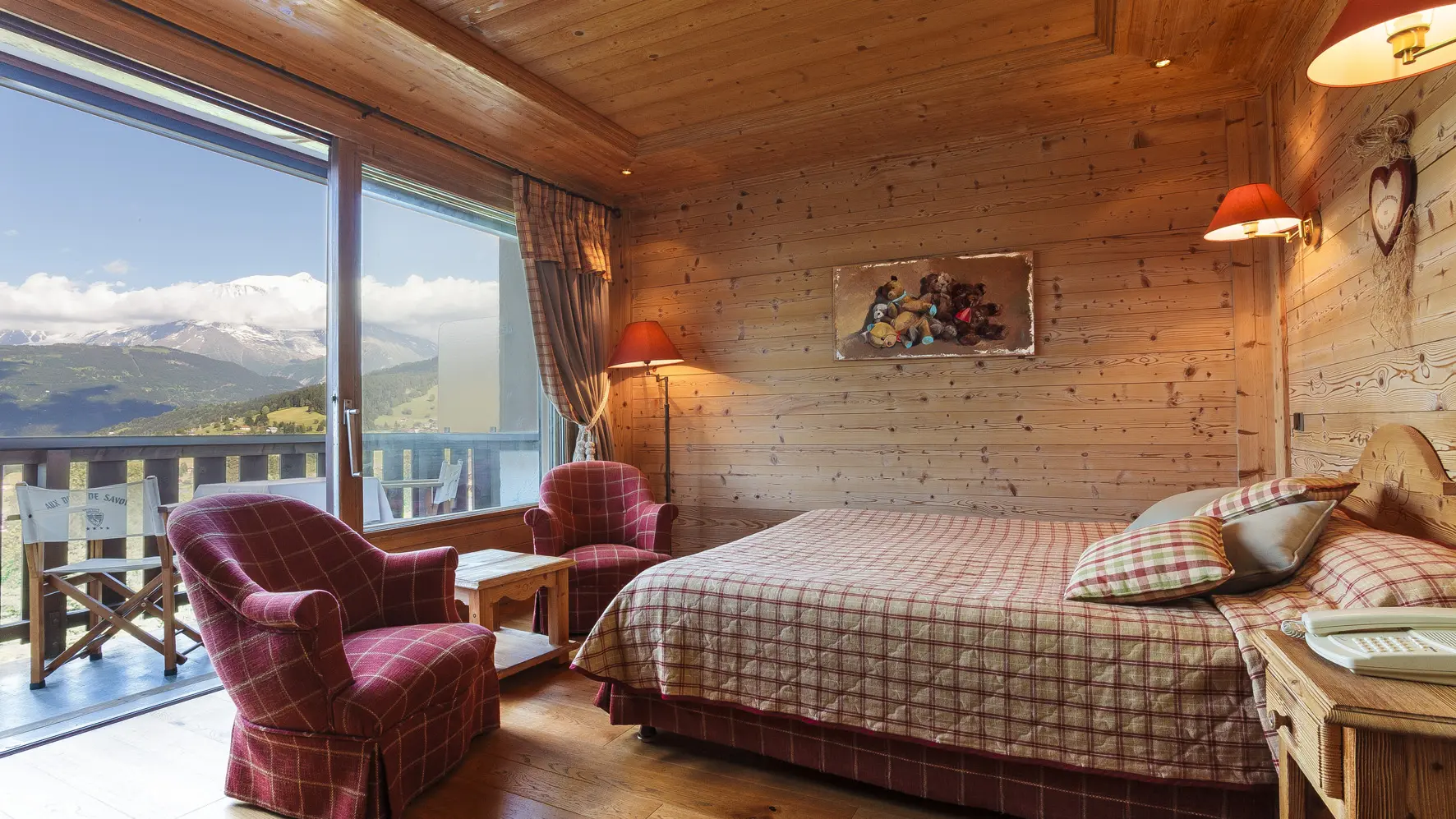 chambre à l'hôtel aux Ducs de Savoie