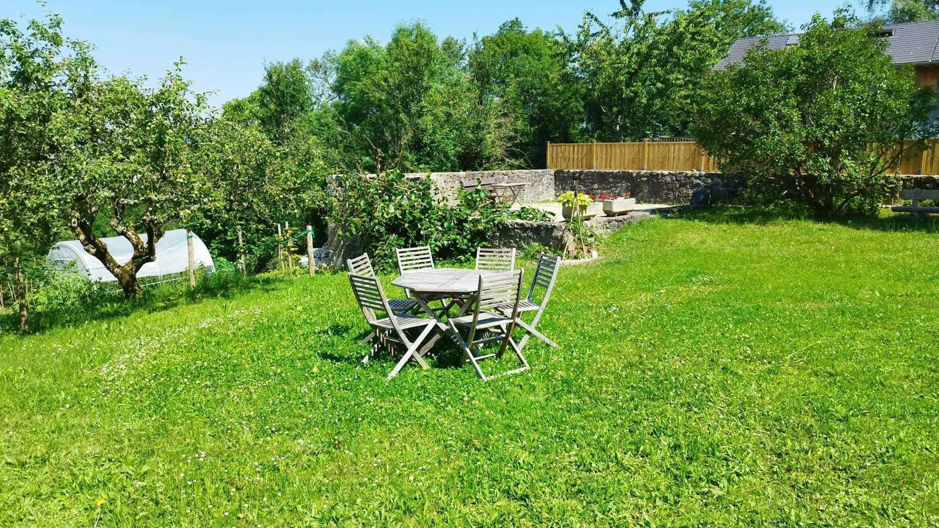 Espace jardin pour un repos bien mérité