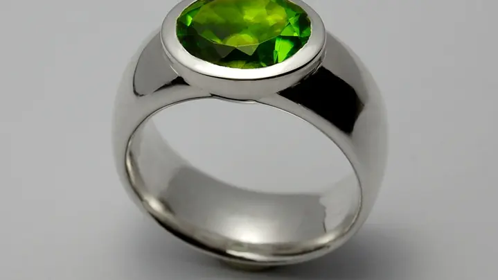 Bague péridot