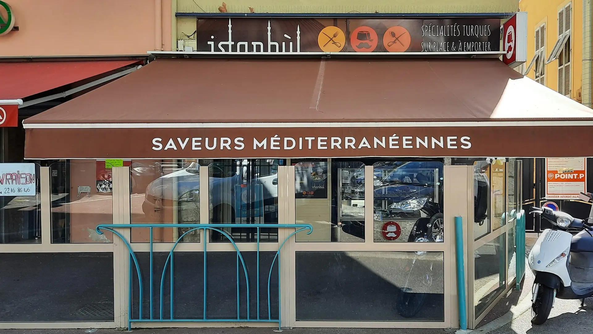 Devanture du restaurant