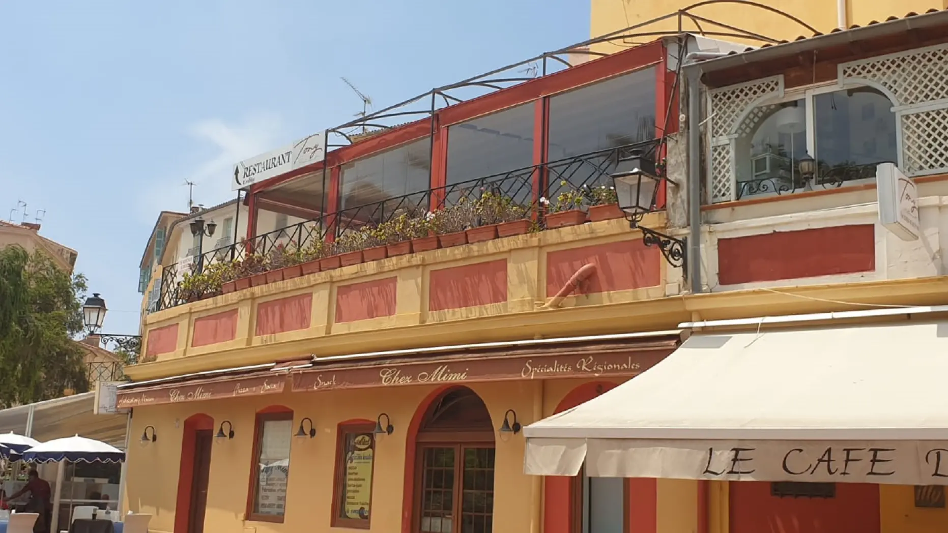 Façade du restaurant