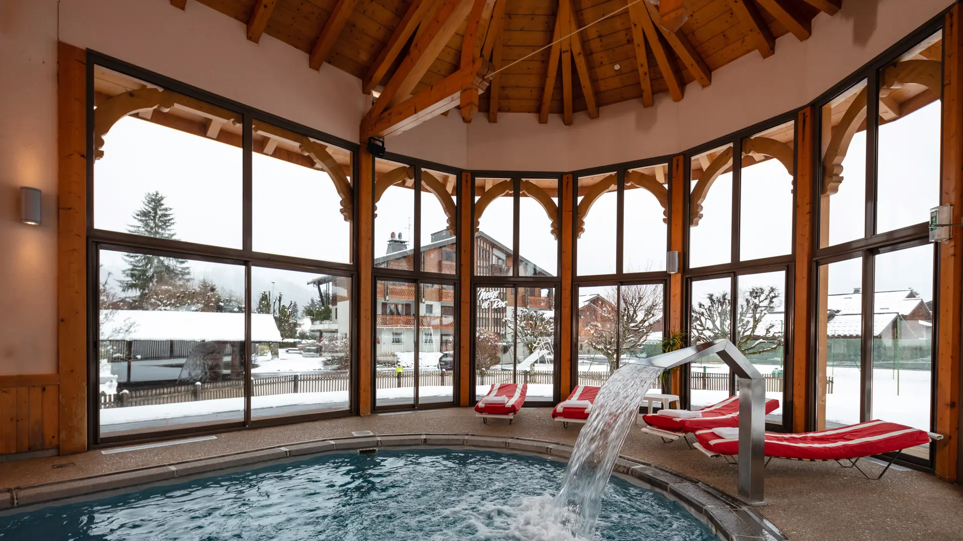 piscine en hiver