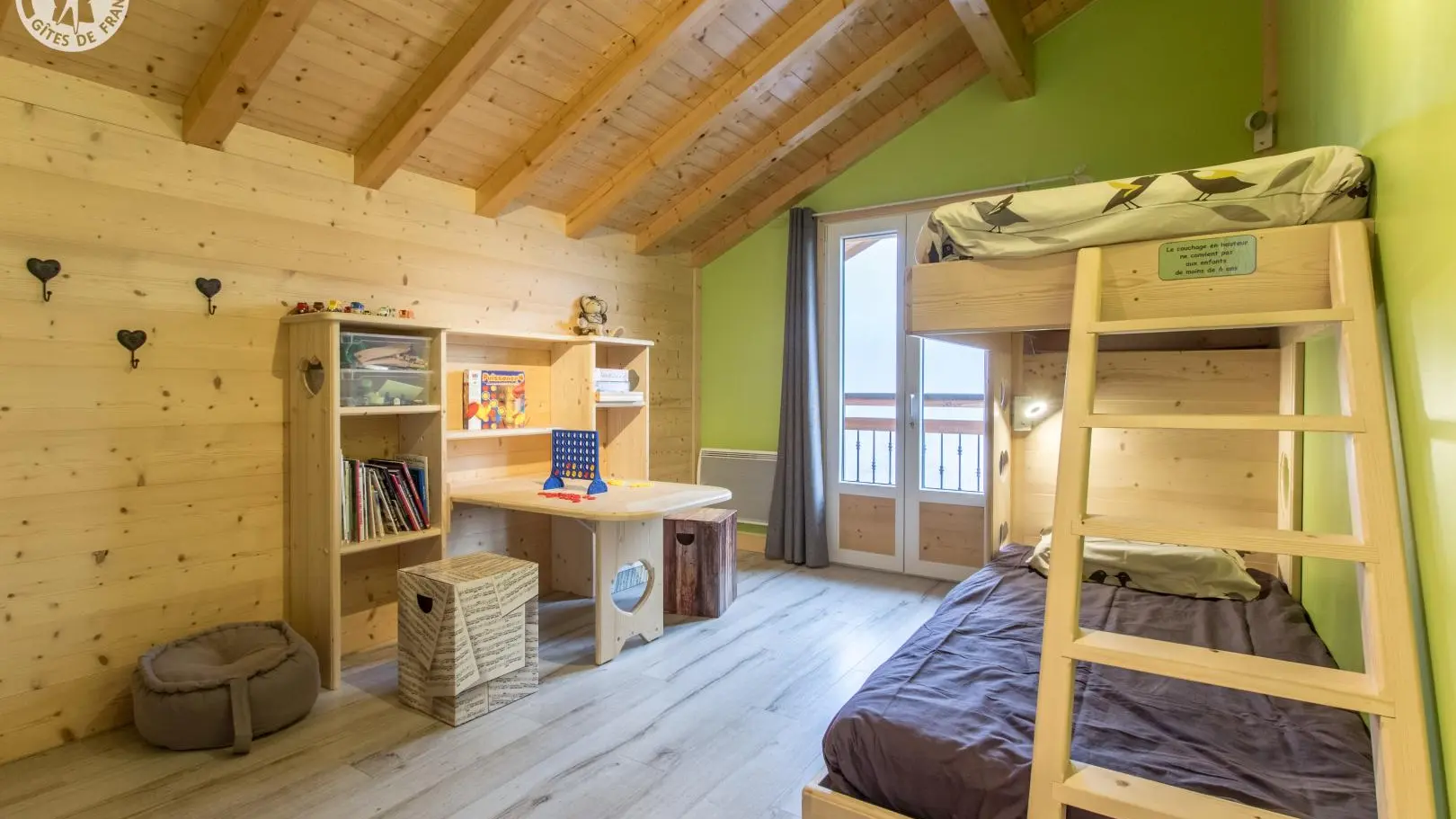 Chambre enfants à l'étage