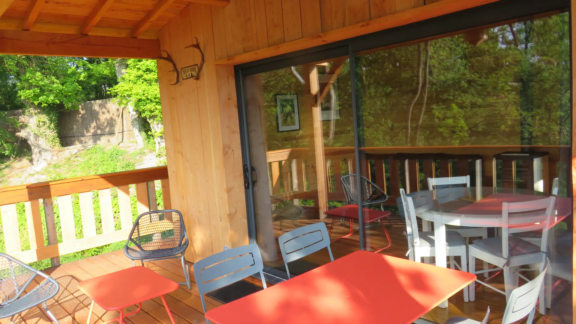 Terrasse Cabane du parc