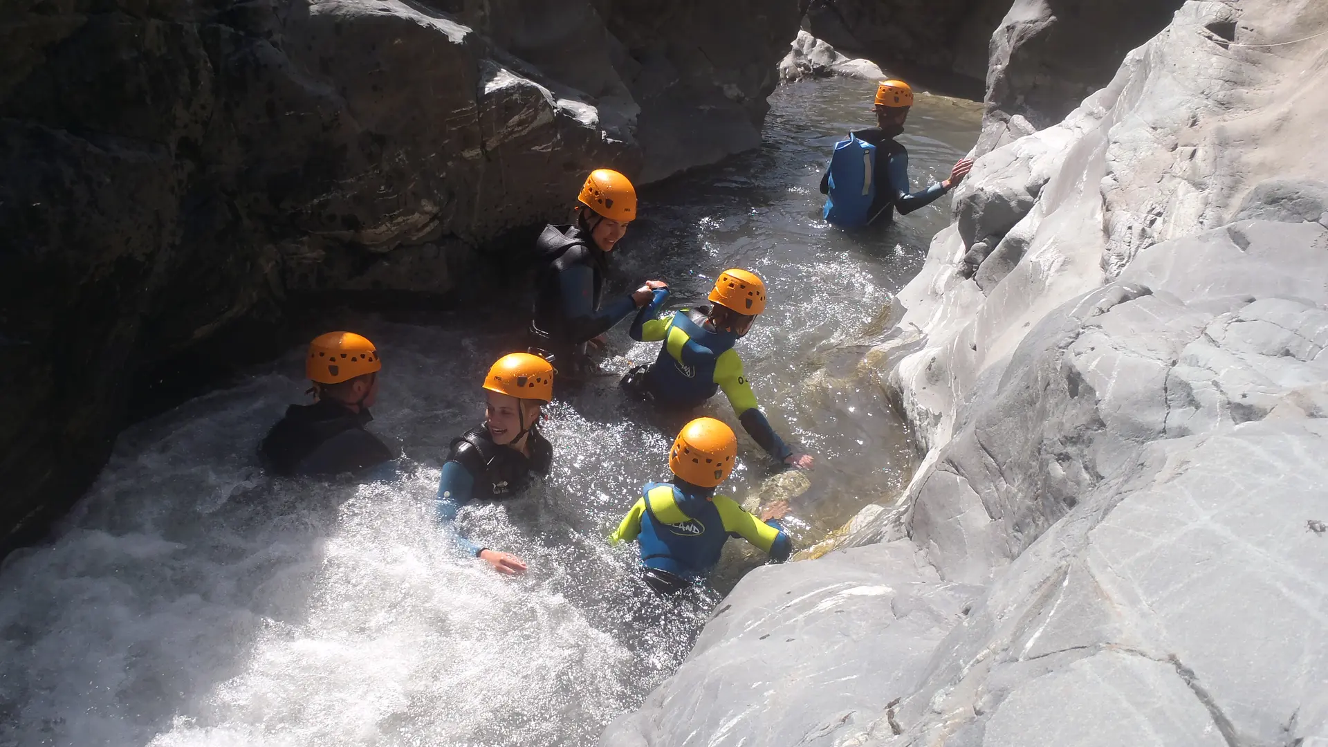 Canyon en famille au Chazelet