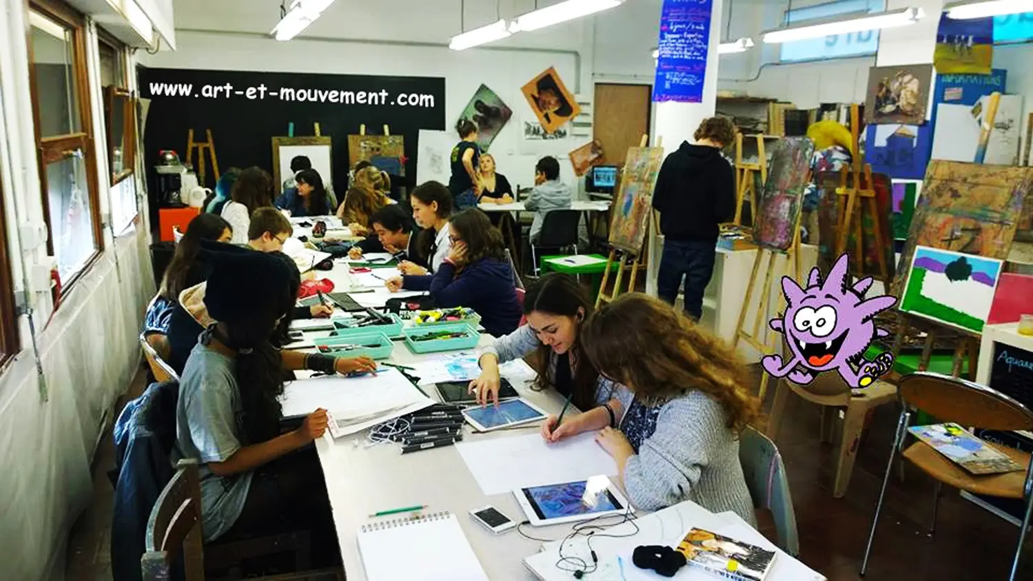 Atelier art et mouvement Waza