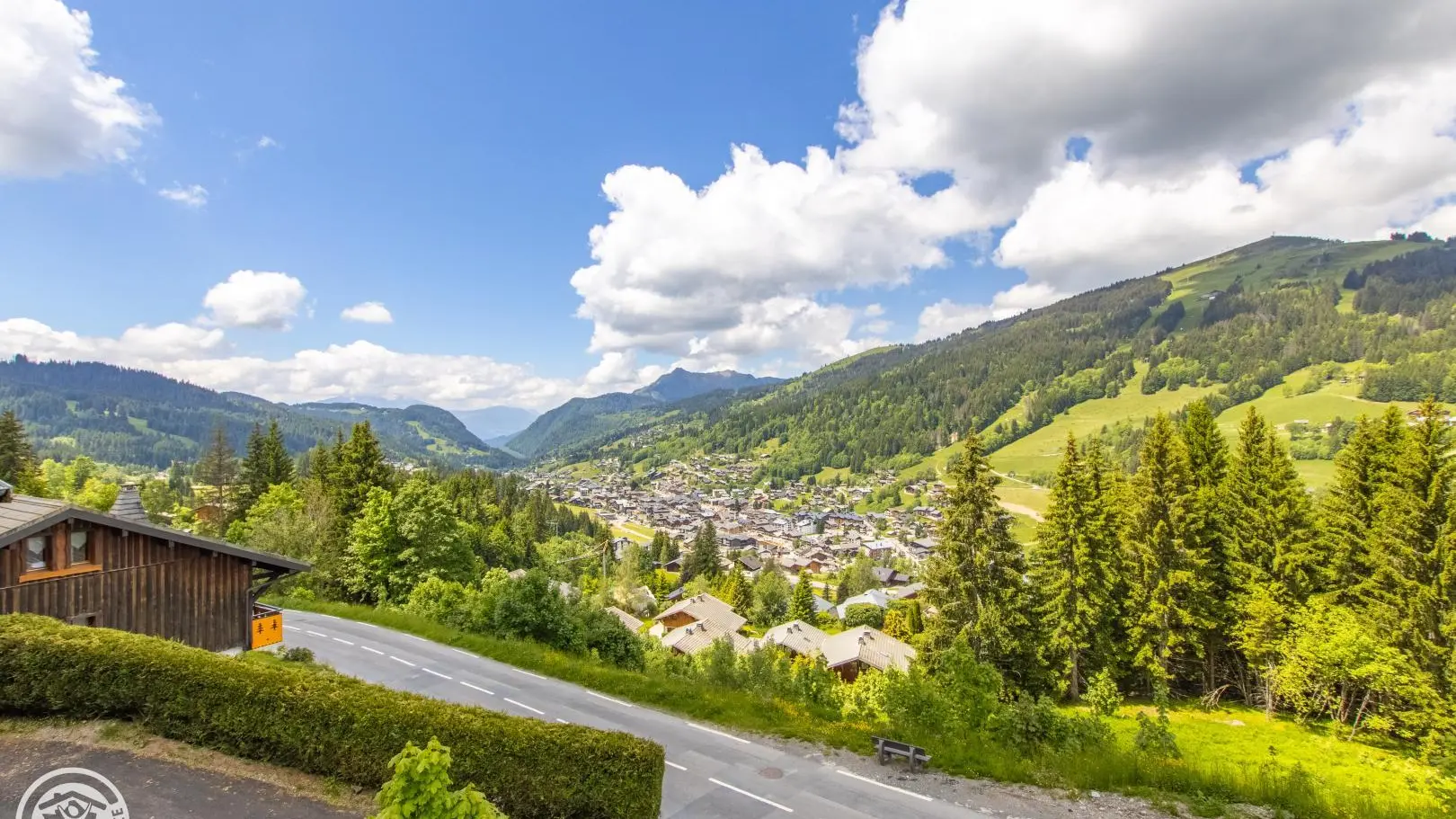 Vue extérieure du chalet