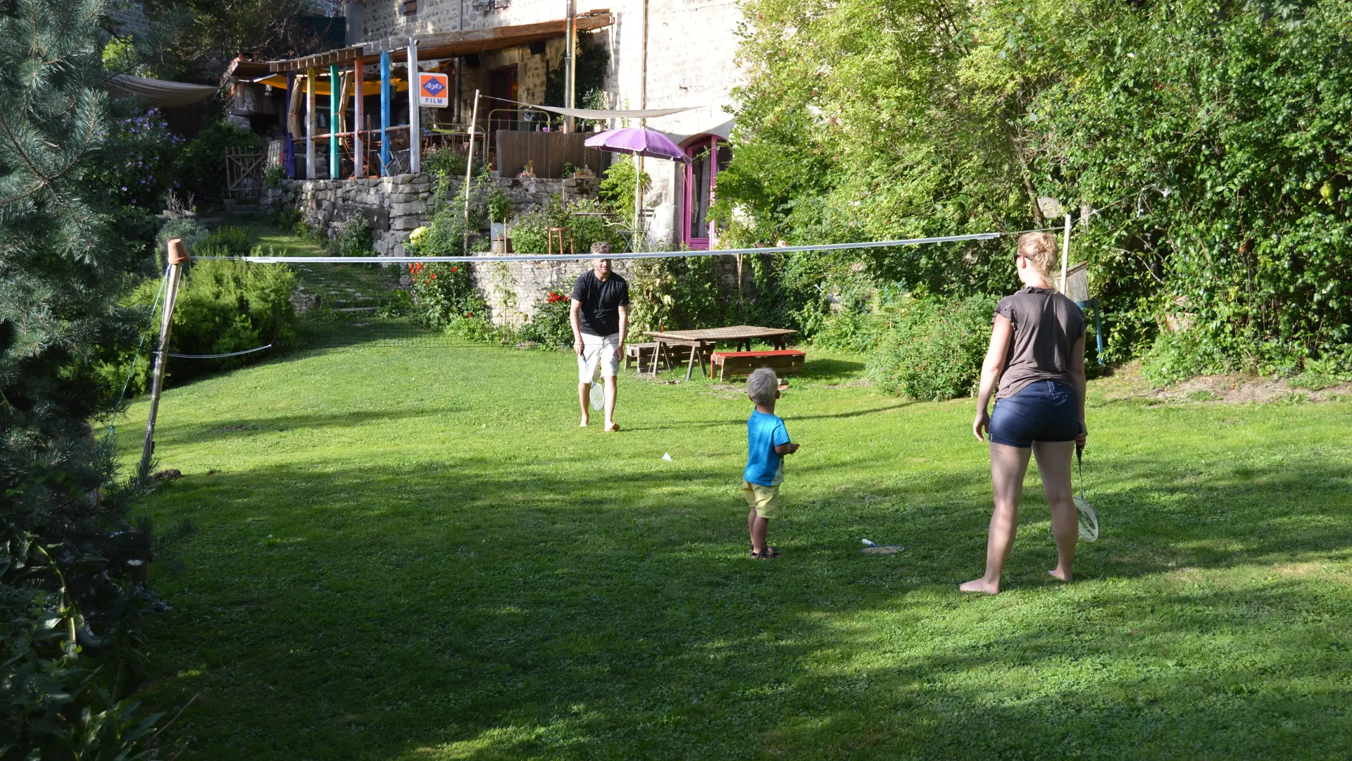 Coté jardin