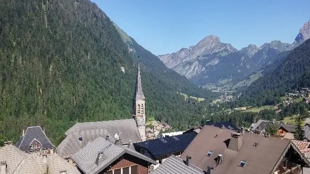 Vue sur le village