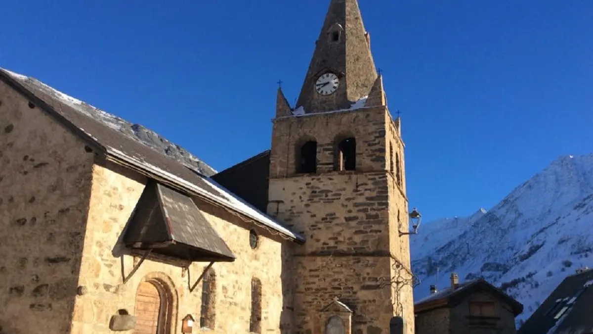 Church of the village of Hières