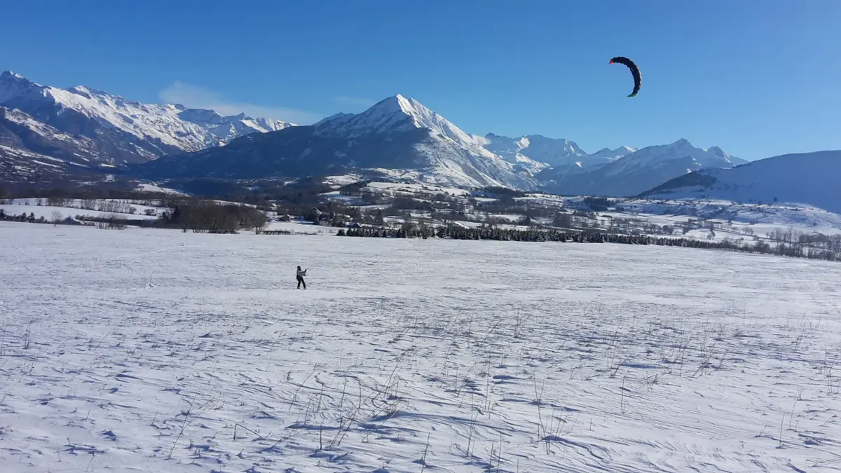 Ecole Snowkite Champsaur