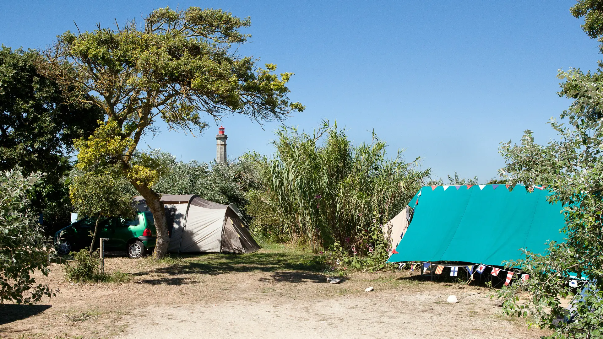 Emplacement camping