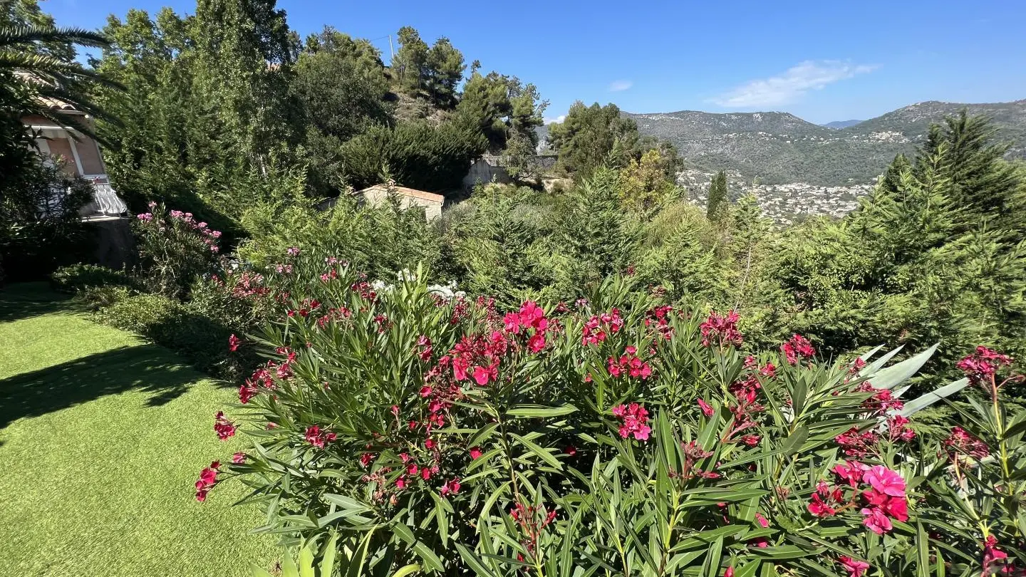 Villa palmeraie Aspremont 06-Jardin-Aspremont-Gîtes de France des Alpes-Maritimes